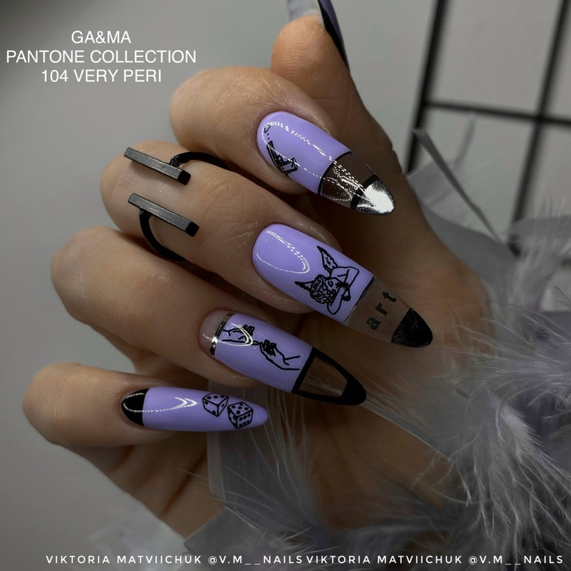 Pantone collection 104 Very peri / Пантон колекція 104 вері пері, 10 мл