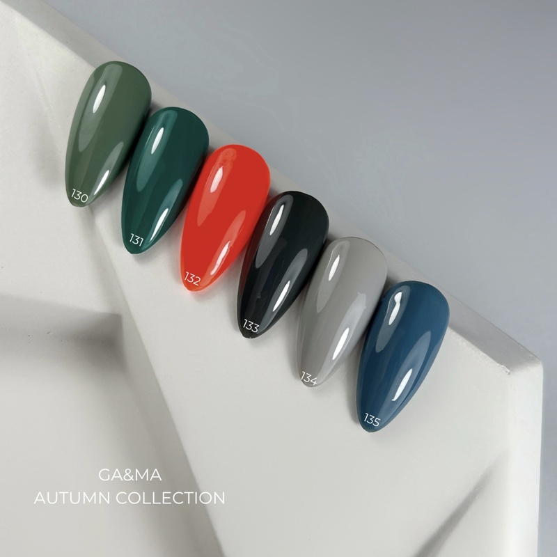 Autumn collection 134 Tuman recommended by @vakula_nails/ Осіння колекція 134 Туман, 10 мл