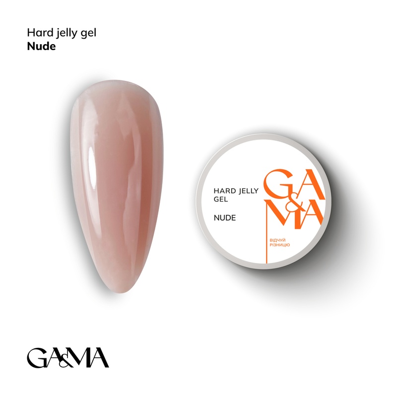 Hard Jelly gel nude / Гель-желе Нюд, 15 мл