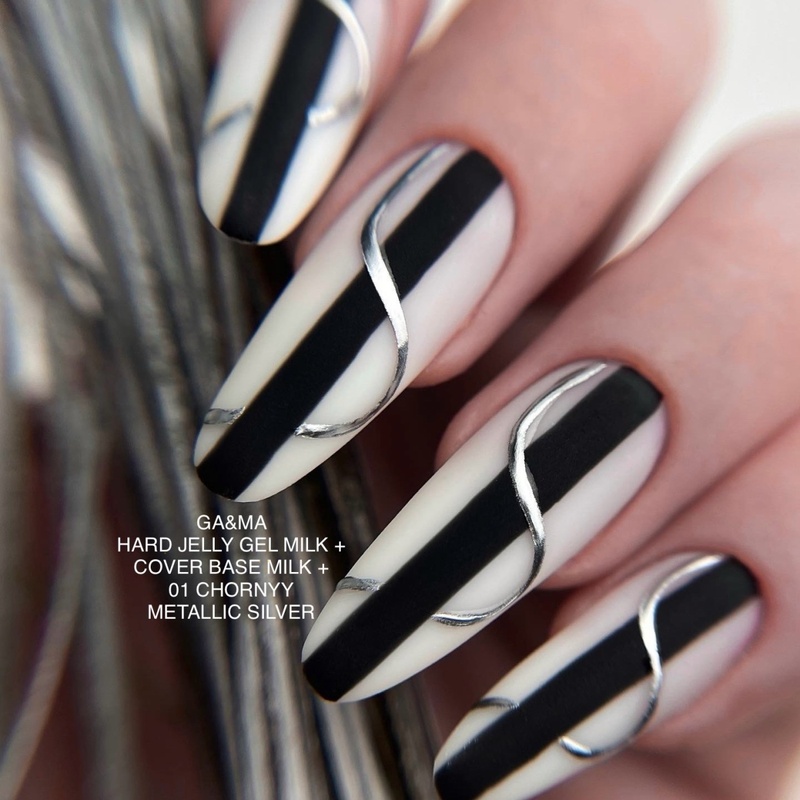 Metallic gel Silver / Металік гель Сільвер, 5 г